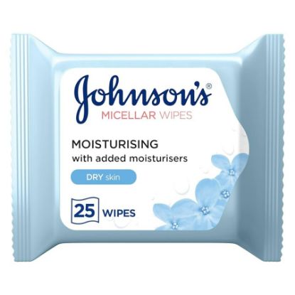 Picture of JOHNSON WIPES DAILY ESS MOISTURISING CLEANSING DRY 25 PCS 33