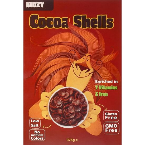 صورة Kidzy Cornflakes Cocoa Shells  8 x 375 Gr