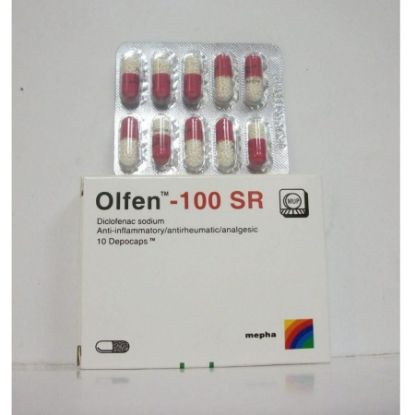 Picture of OLFEN 100 SR DEPOCAPS 10 CAP