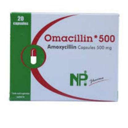 Picture of OMACILLIN 500 MG 20 CAP