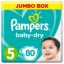 Picture of PAMPERS SIZE 5 JUNIOR JUMBO BOX 80 PIECES
