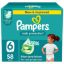 Picture of PAMPERS SIZE 6 ALL BABIES (1X58 SIZE M6)