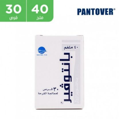 Picture of PANTOVER 40MG 30 TAB