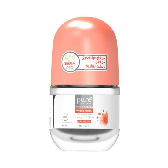 صورة بيور بيوتي رول ان سيروم شد البشرة المفتح المقاوم للتعرق 50مل - PC-01912