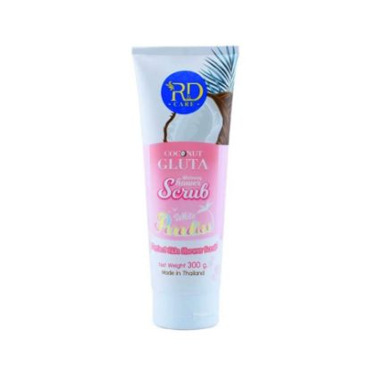 Picture of R&D CARE COCONUT GLUTA WHITENING SHOWER SCRUB 300 GM