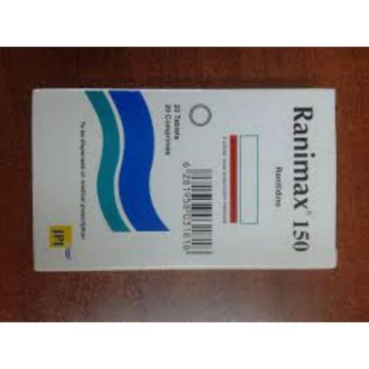Picture of RANIMAX 150MG 20TAB