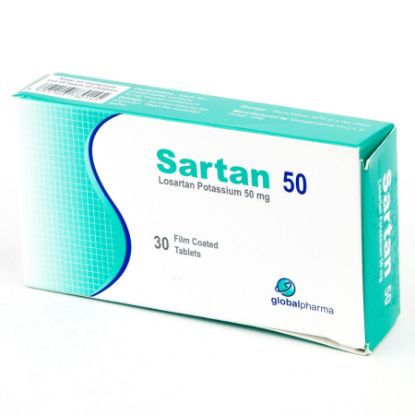 صورة سارتان 50 ملغم 30 قرص