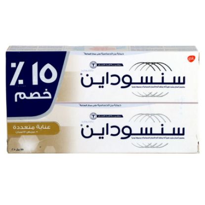 صورة MFC00556 - معجون اسنا سنسوداين عناية متعددة عبوة التوفير 75 مل *2