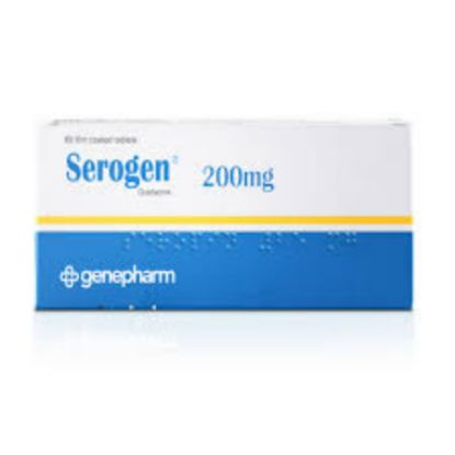 Picture of SEROGEN 200 MG 60 TAB
