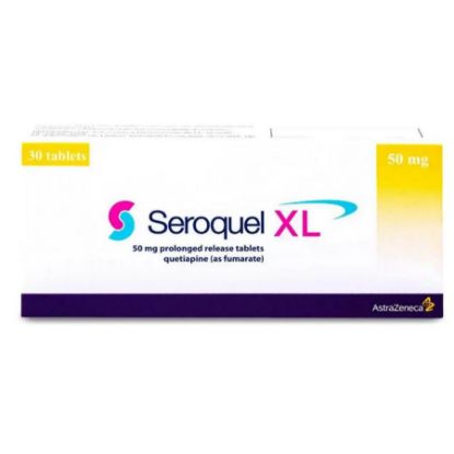 Picture of SEROQUEL XL 50MG 30TAB