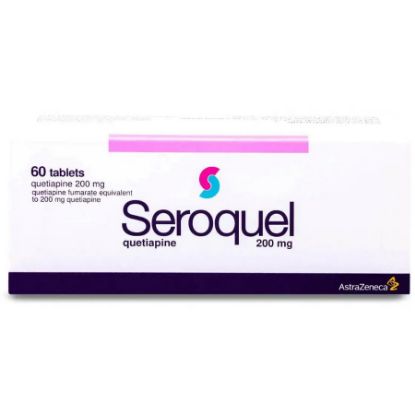 Picture of SEROQUEL 200 MG 60 TAB