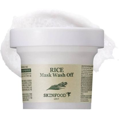 Picture of SKINFOOD MASK WASH OFF RICE 100 G