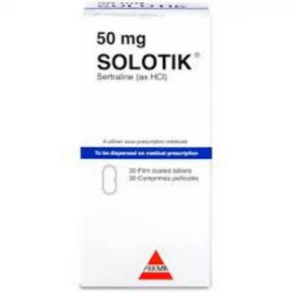 Picture of SOLOTIK 50MG 30 TAB WS