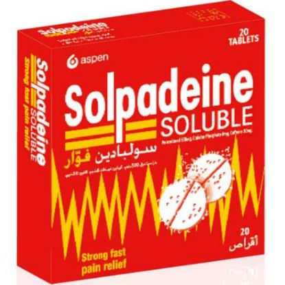 Picture of SOLPADEINE 20 SOLUBLE TAB