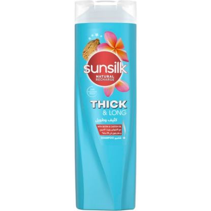 صورة سنسيلك سميك وطويل 400 مللي شامبو