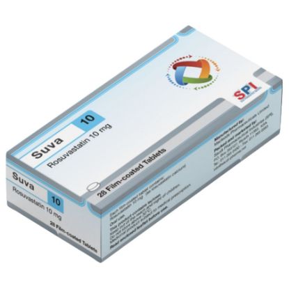 Picture of SUVA 10 MG 28 TAB