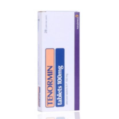Picture of TENORMIN 100 MG 28 TAB