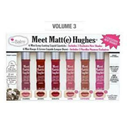 Picture of THE BALM MEET MATTE HUGHES LIP GLOSS SET 3 EXCLUSIVE 0800