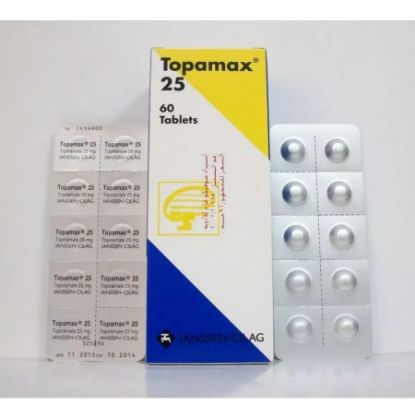 Picture of TOPAMAX 25 MG 60 TAB