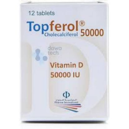 Picture of TOPFEROL 50000IU F.C. 20TAB WS