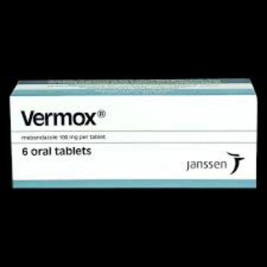 Picture of VERMOX 100 MG 6 TAB