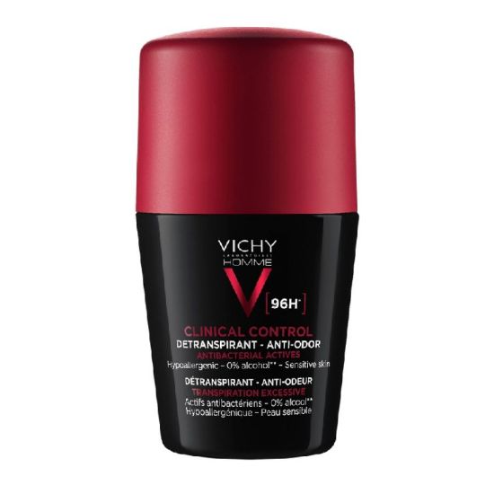 Picture of VICHY DEO ROLL ON CLINICAL CONTROL 50ML BLACK W RED CAP502