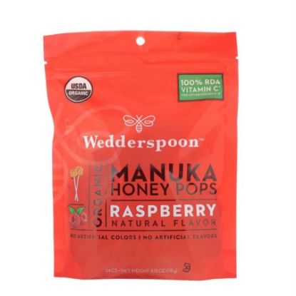 صورة ويدرسبون مصاصة بعسل المانوكا بطعم التوت 24 قطعة