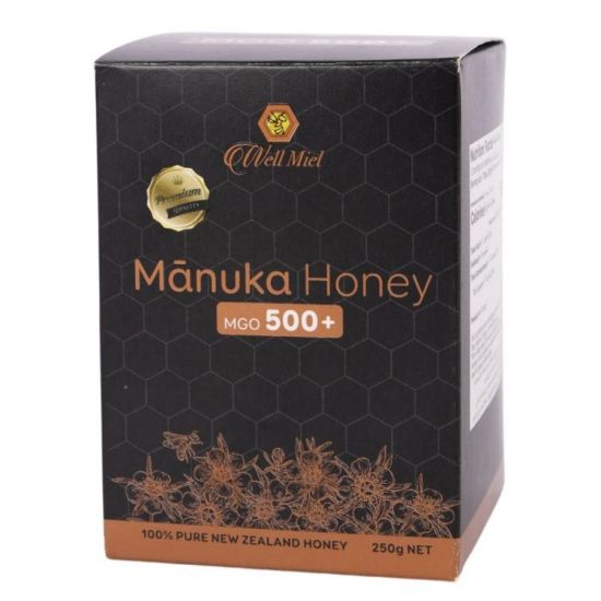 Picture of WELL MIEL MANUKA HONEY  MGO 500+ 250G #2714
