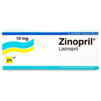 Picture of ZINOPRIL 10 MG 28 TAB