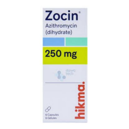 Picture of ZOCIN 250 MG 6 CAP