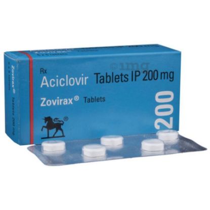 Picture of ZOVIRAX 200 MG 25 TAB#