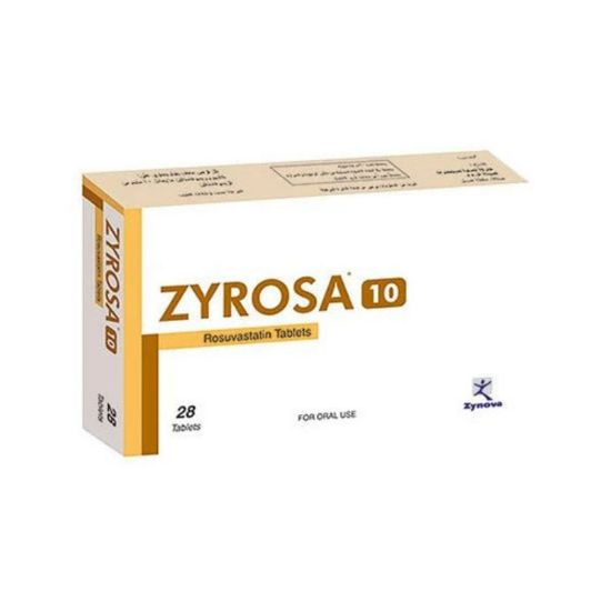 Picture of ZYROSA 10 MG 28 TAB