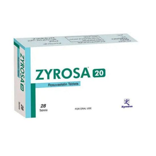 Picture of ZYROSA 20 MG 28 TAB
