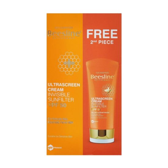 صورة كريم واقي الشمس ألترا سكرين غير المرئي من بيزلين SPF 50 (عرض 1+50%)