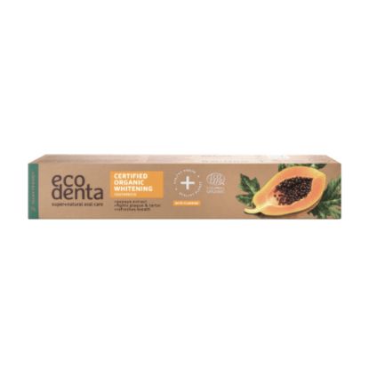 Picture of Ecodenta Certified Organic Whitening Toothpaste With Papaya Extract, 75ml