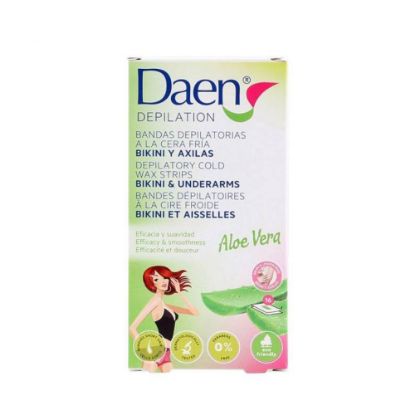 Picture of Daen_Bikini wax strips Aloe*12