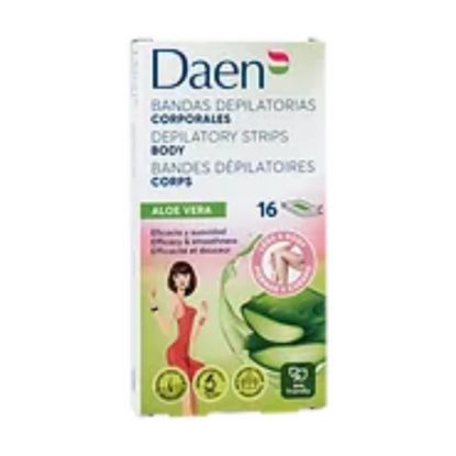 Picture of Daen_Body wax strips Aloe*12