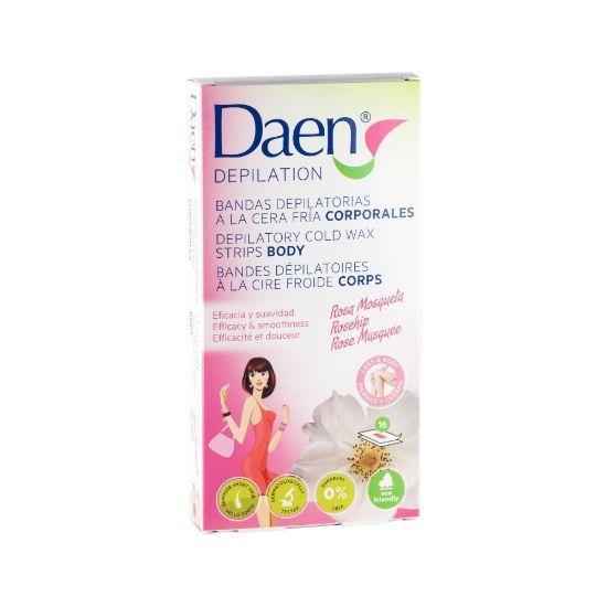 Picture of Daen_Body wax strips Rosehip*12