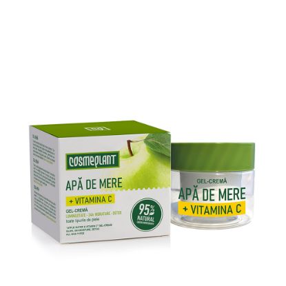 Picture of COSMEPLANT Gel-Cream Apple Water AND Vitamin C 50 ml