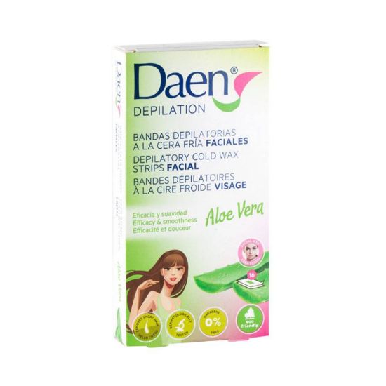 Picture of Daen_Facial wax strips Aloe