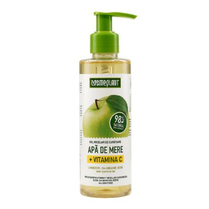 Picture of COSMEPLANT Micellar Cleansing Gel Apple Water AND Vitamin C 200 ml
