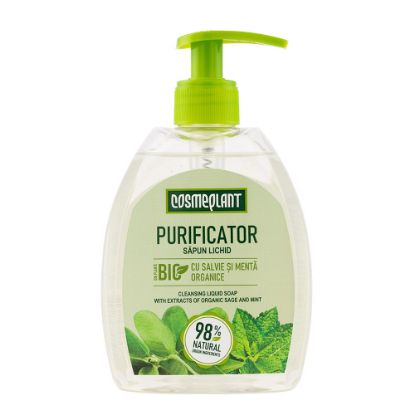 Picture of COSMEPLANT Sage & Peppermint Cleansing Liquid Soap 400 ml