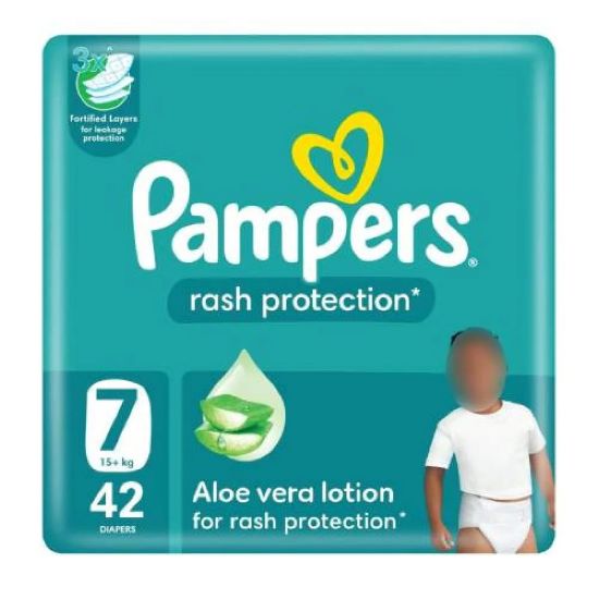 Picture of PAMPERS MEGA #7 2x42  شد 2