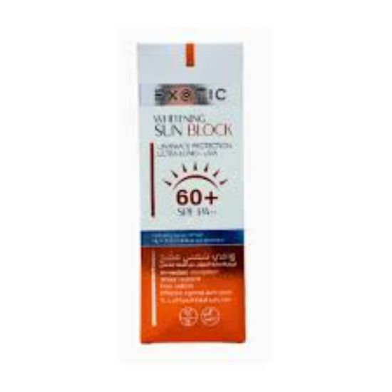 صورة واقي شمس من إكزوتيك SPF 60 بحجم 100 مل