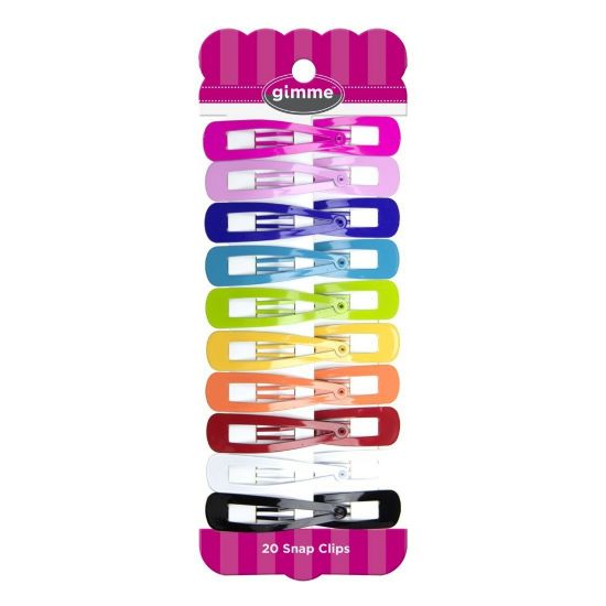 Picture of GIMME VALUE PACK SNAP CLIPS SMALL SIZE 18PC 004980