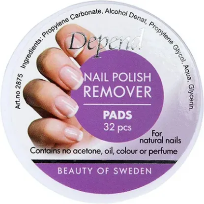Picture of DEPEND NAIL POLISH REMOVER PADS