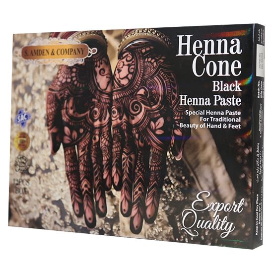 Picture of SAC Henna Cone Black