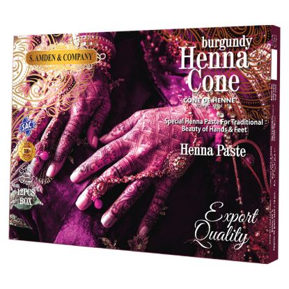 Picture of SAC Burgundy Henna Cone