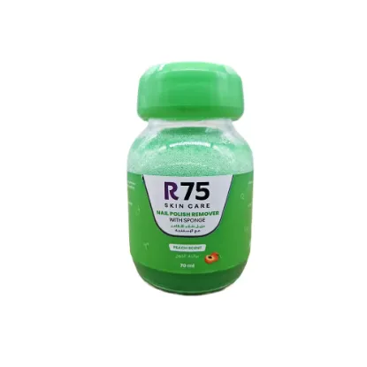Picture of R75 Nail Polish Remover with Sponge Peach Scent 70 ml
