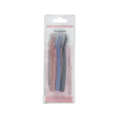 Picture of Titania Eyebrow Razors No. 2928 Colored - 3 pieces